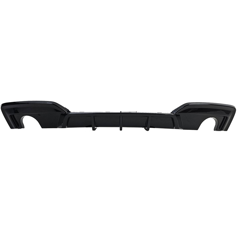 WR Rear Bumper Diffuser for BMW F06 / F12 / F13 (640i / 640d) M-Pack, glossy black