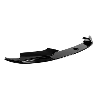 Front bumper Splitter for BMW F10 / F11 with M-Pack, glossy black — 2