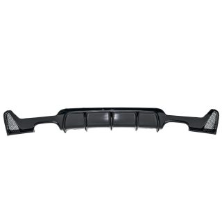 Performance rear bumper Diffuser for BMW F32 / F33 / F36 M-Pack 435/440, glossy black — 2