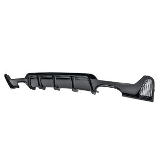Performance rear bumper Diffuser for BMW F32 / F33 / F36 M-Pack 435/440, glossy black — 3