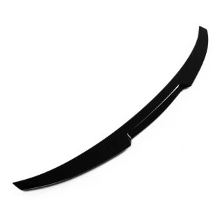 M4-style Trunk Spoiler for BMW G20 / G80 sedan, glossy black — 1