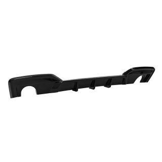 WR Rear Bumper Diffuser for BMW F06 / F12 / F13 (640i / 640d) M-Pack, glossy black — 2