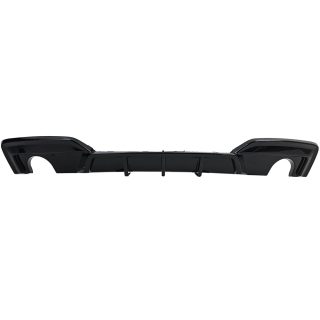 WR Rear Bumper Diffuser for BMW F06 / F12 / F13 (640i / 640d) M-Pack, glossy black — 1