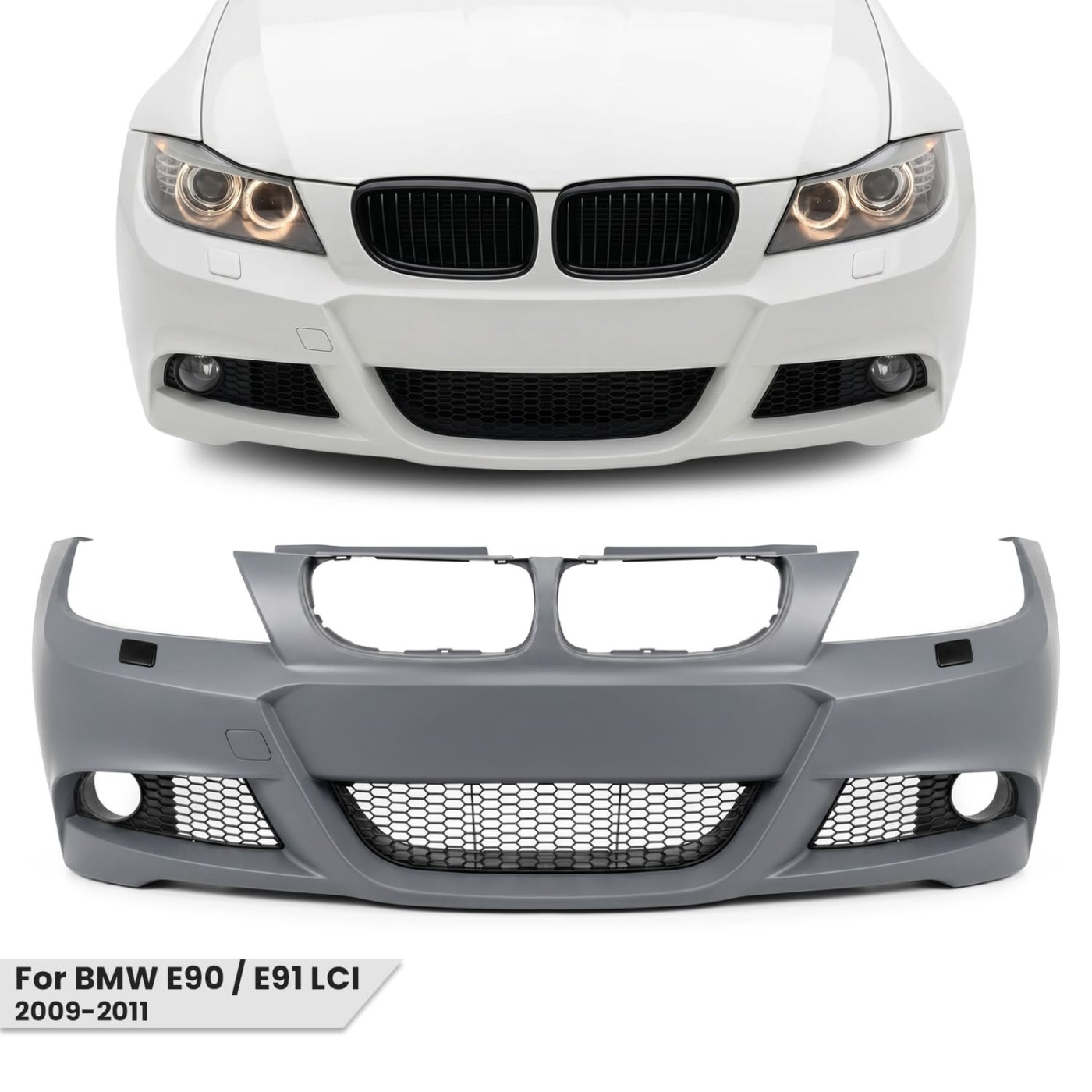 M-Pack Front Bumper for BMW E90 / E91 LCI (08-11)