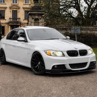 Priekšējāis bampera Splitteris BMW E90 / E91 LCI (2009–2012) — 4
