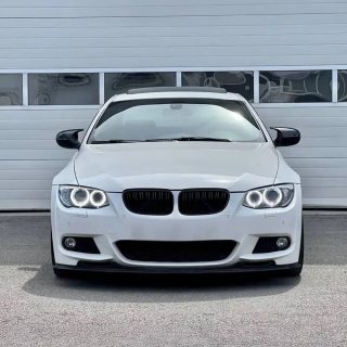 WR priekšējā bufera spoileris BMW E92 / E93 LCI (10-13) ar M-Pack buferi, ĪPAŠI IZTURĪGA VERSIJA — 3