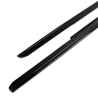Sānu sliekšņu uzlikas BMW F10 / F11 (11-18), spīdīgi melni — 2