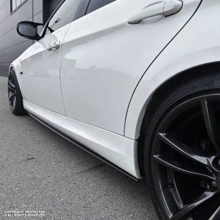 Sānu sliekšņu uzlikas BMW E90/E91 (2005-2011) — 2