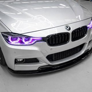 Priekšējāis bampera Splitteris BMW F30 / F31 (2011–2019) — 4