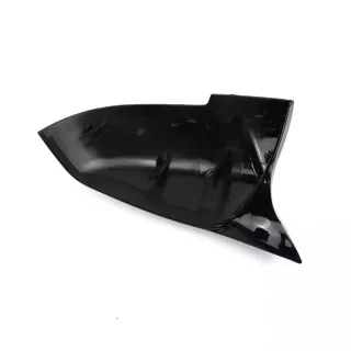 M stila spoguļu vāciņu komplekts BMW F10, F11, F06, F07, F12, F13 LCI, spīdīgi melns — 3