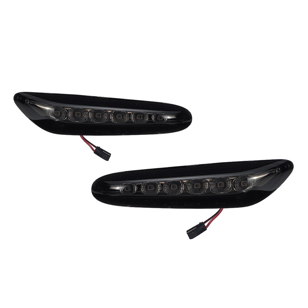 LED side indicators (left + right), smoked