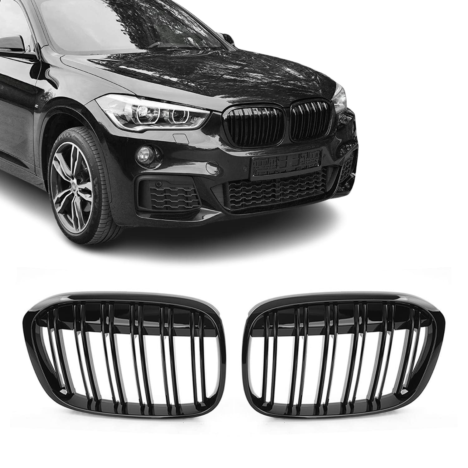 Performance kidney grill for BMW F48 X1 (15-19)
