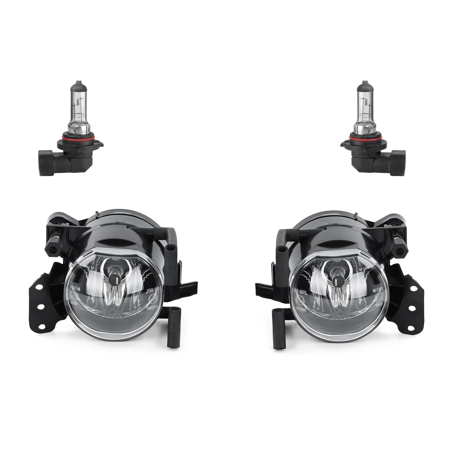 Fog lights for BMW E90 / E91 M-Pack / M3-look bumper, clear (05-11)