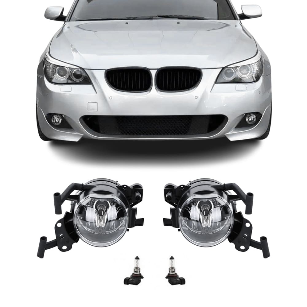 Fog lights M-Pack for BMW E60 / E61 (03-10), clear