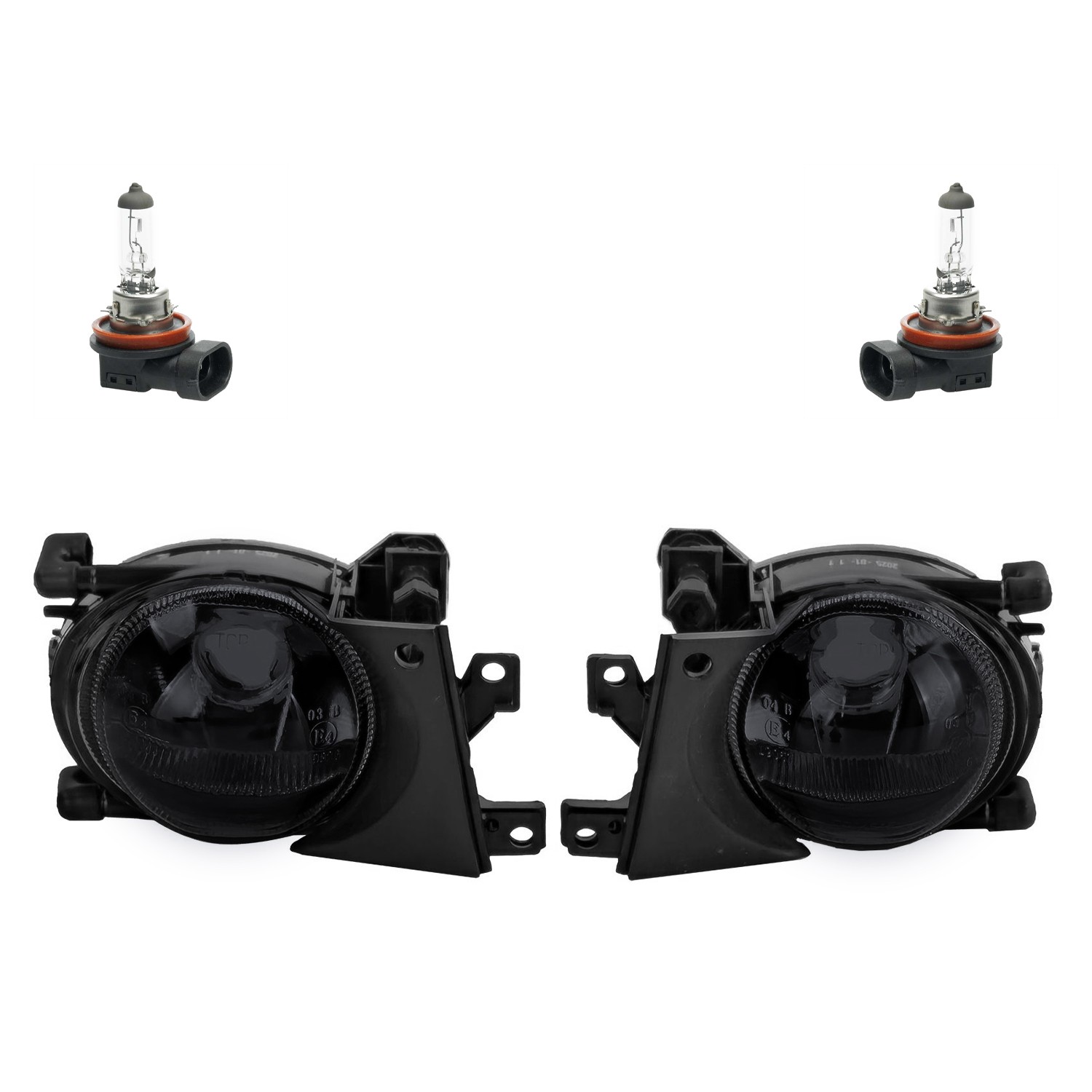 Fog lights for BMW E39 sedan / touring (00-03), smoked