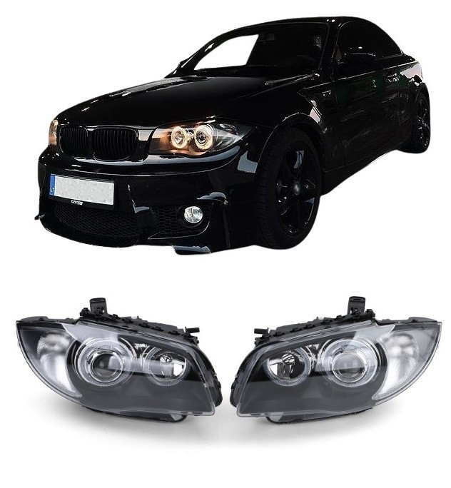 Headlights DEPO V1 for BMW E81 / E82 / E87 / E88 (04-11)