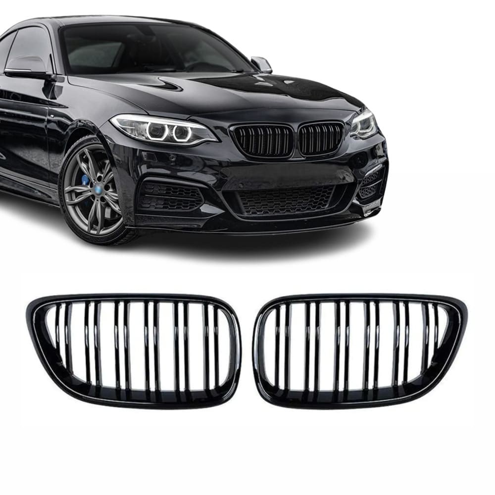 Performance kidney Grille for BMW F22 / F23 / F87, glossy black