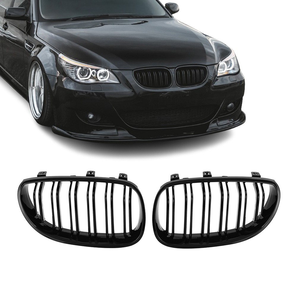 Performance kidney Grille for BMW E60 / E61 (03-10), glossy black