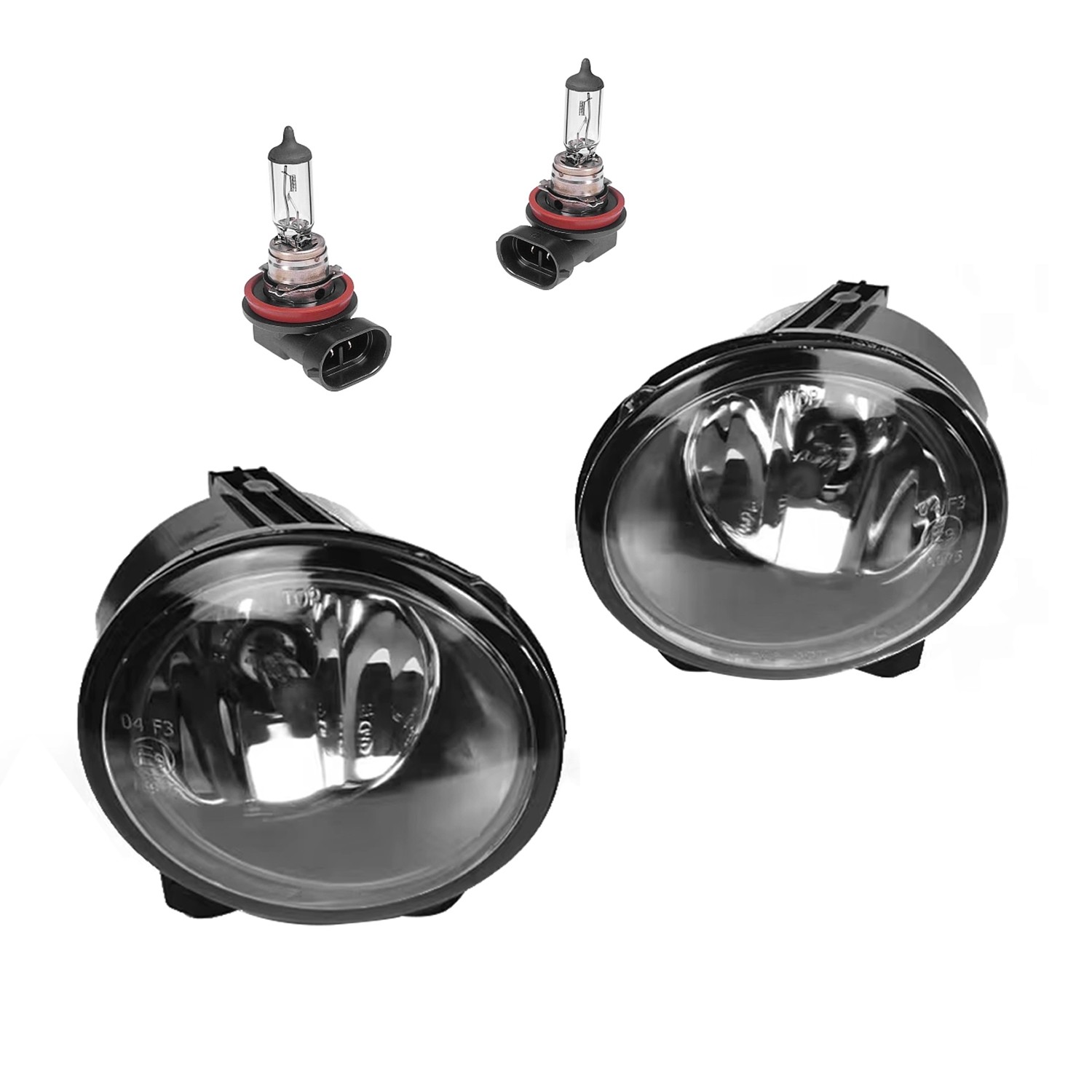 Fog lights for BMW E92 / E93 with M-Pack bumper, clear