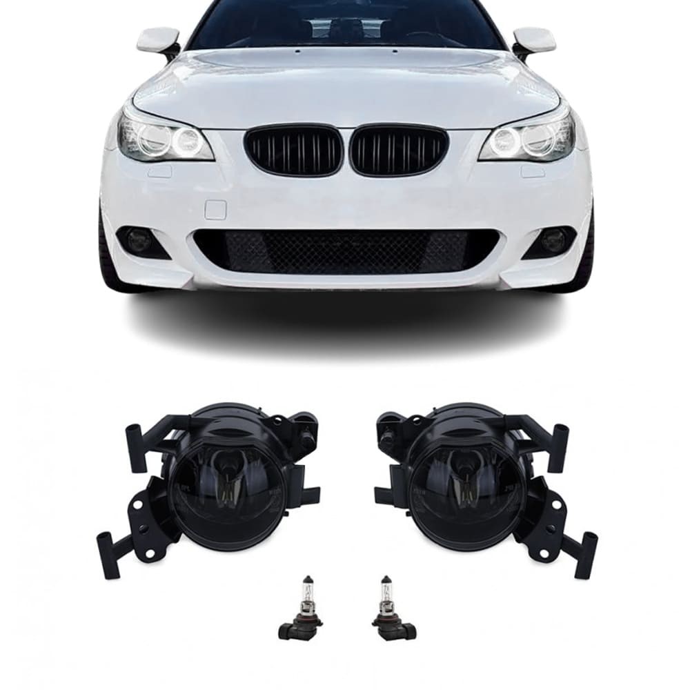Fog lights for BMW E60 / E61 M-Pack (03-10), smoked