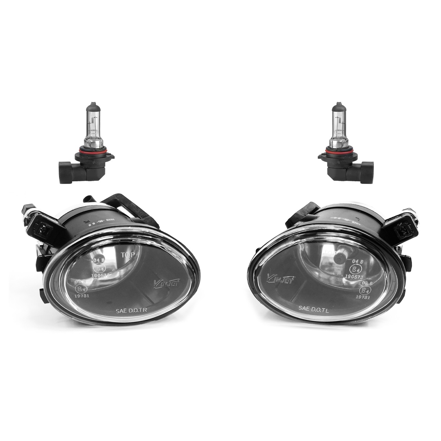 Fog lights for BMW E39 (M5 / M-Tech), clear